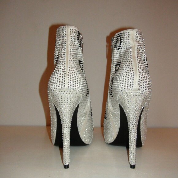 NWOB Report Signature Clarkson Rhinestone Bootie